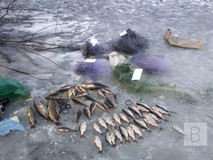 Житель Чернігівщини сітками наловив риби у Сеймі на понад 132 тисячі гривень