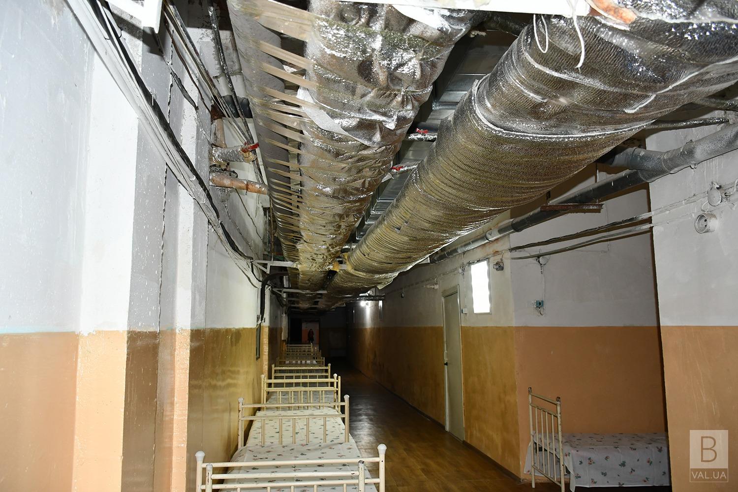 У бомбосховищі Ніжинського пологового будинку встановили нову сучасну вентиляційну систему