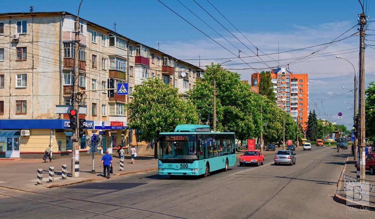 Для поліпшення транспортного сполучення до залізничного вокзалу: у Чернігові відновили тролейбусний маршрут 7А