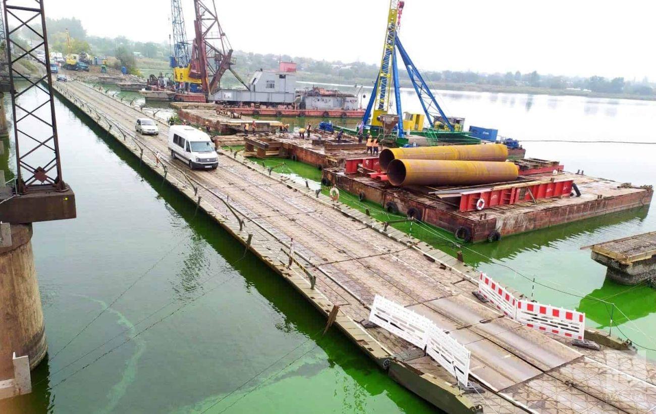 У зв’язку з підйомом рівня води: з 11 квітня закриють рух понтонним мостом через Десну біля Чернігова