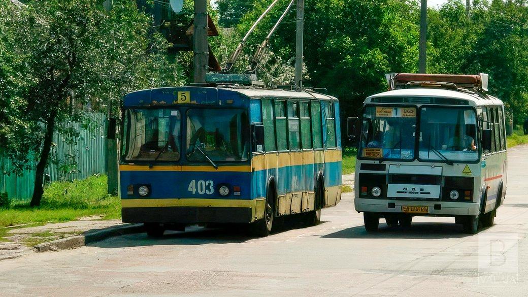 «Економічно недоцільно»: у Чернігові поки не відновлюватимуть 5-й тролейбусний маршрут