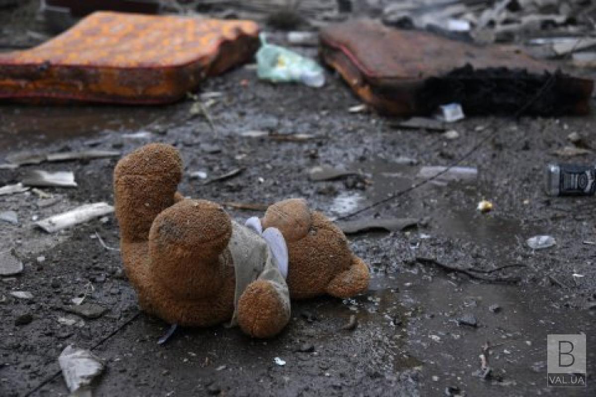 На Чернігівщині через російську агресію загинули 22 дитини, 12 — втратили батьків