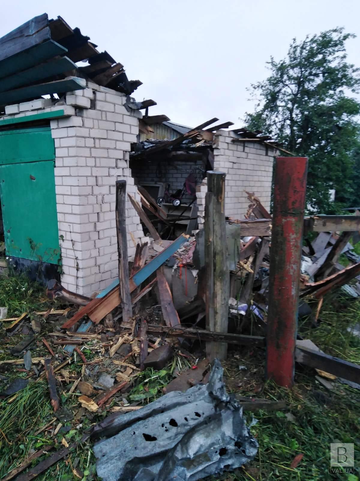 На Чернігівщині через російські обстріли 11 сіл без електрики, пошкоджено 7 будинків