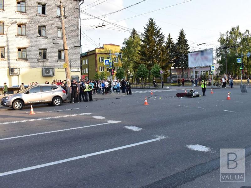 У Чернігові шукають свідків ДТП, в якій загинув полковник поліції