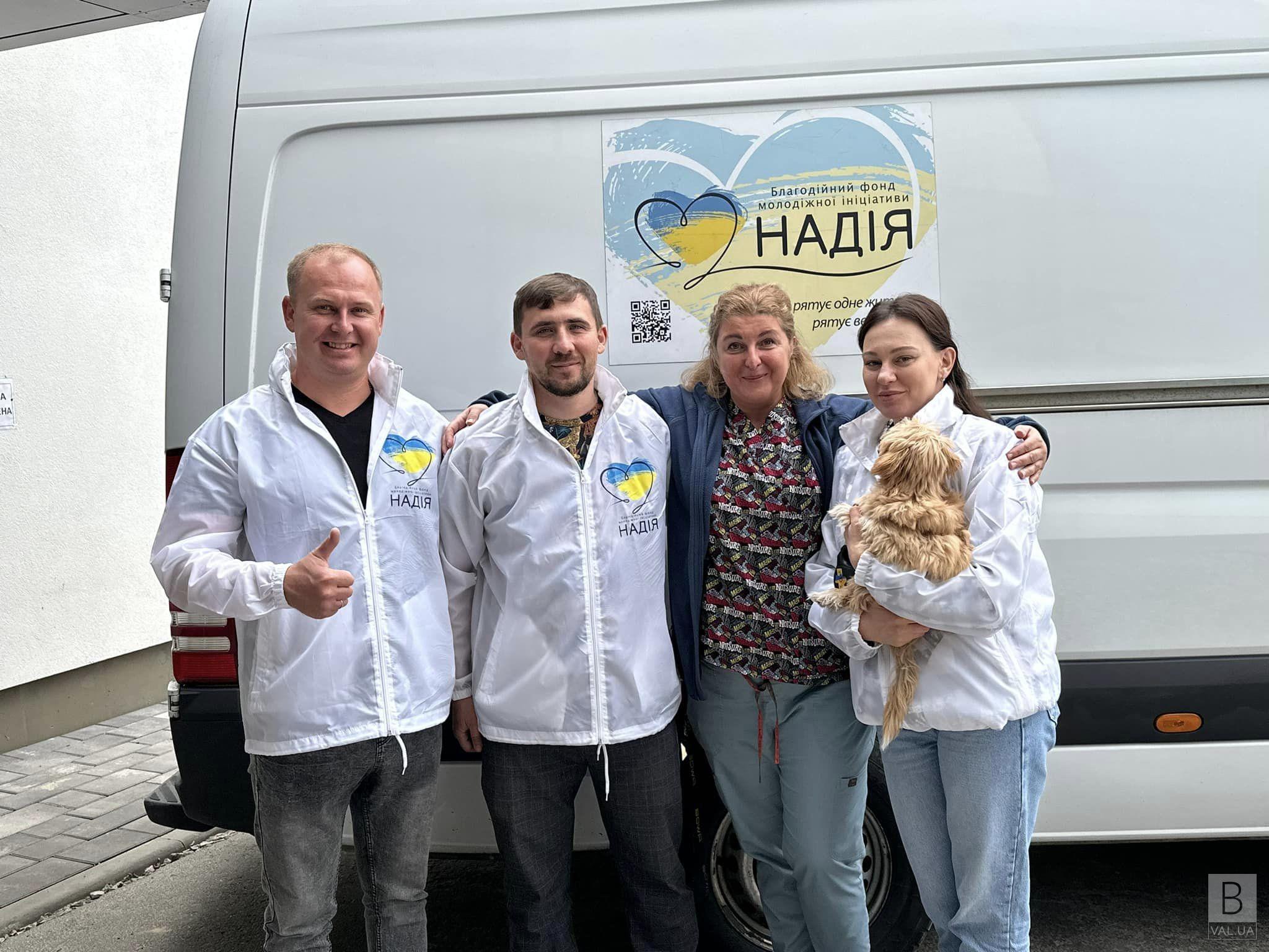 Волонтери Благодійного фонду «Надія» доставили вантаж ще до двох лікарень Києва. ФОТО