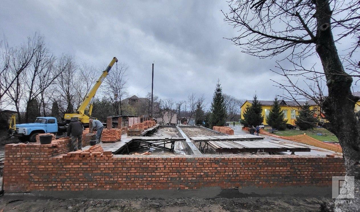 В Іванівці заклали фундамент нового харчоблоку в ліцеї: планують завершити роботи до кінця року