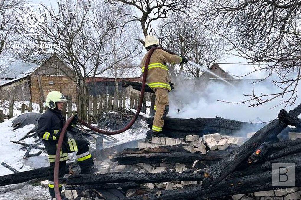 На Чернігівщині за добу в пожежах загинули двоє людей. ФОТО