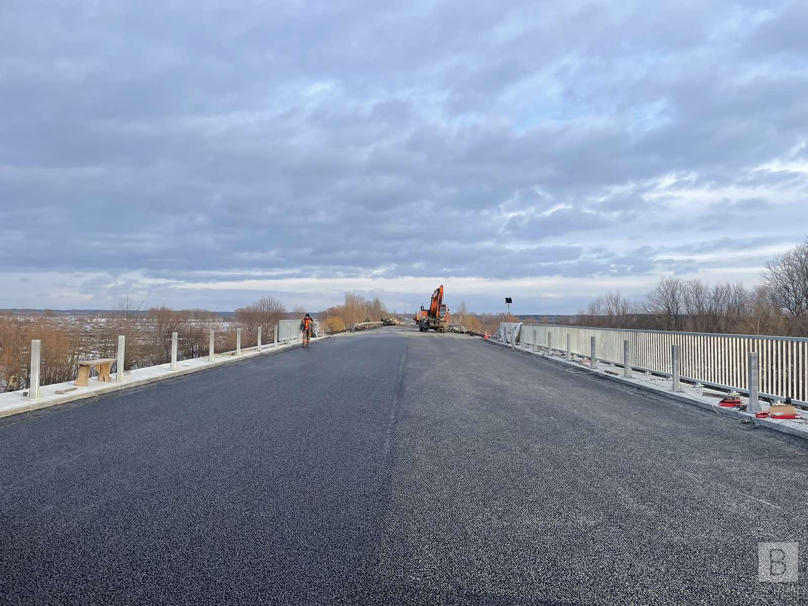 На Чернігівщині поблизу Ніжина 29 грудня відкривається проїзд оновленим мостом