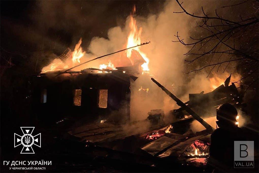 У селі в Чернігівському районі під час пожежі загинула 72-річна жінка