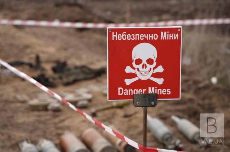 На Чернігівщині оновлять знаки, що попереджають про мінну небезпеку