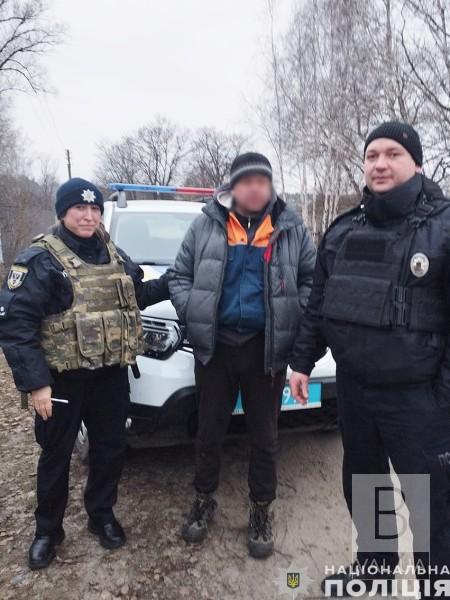 Поліція розшукала 41-річного чоловіка, який заблукав у лісі неподалік Городні