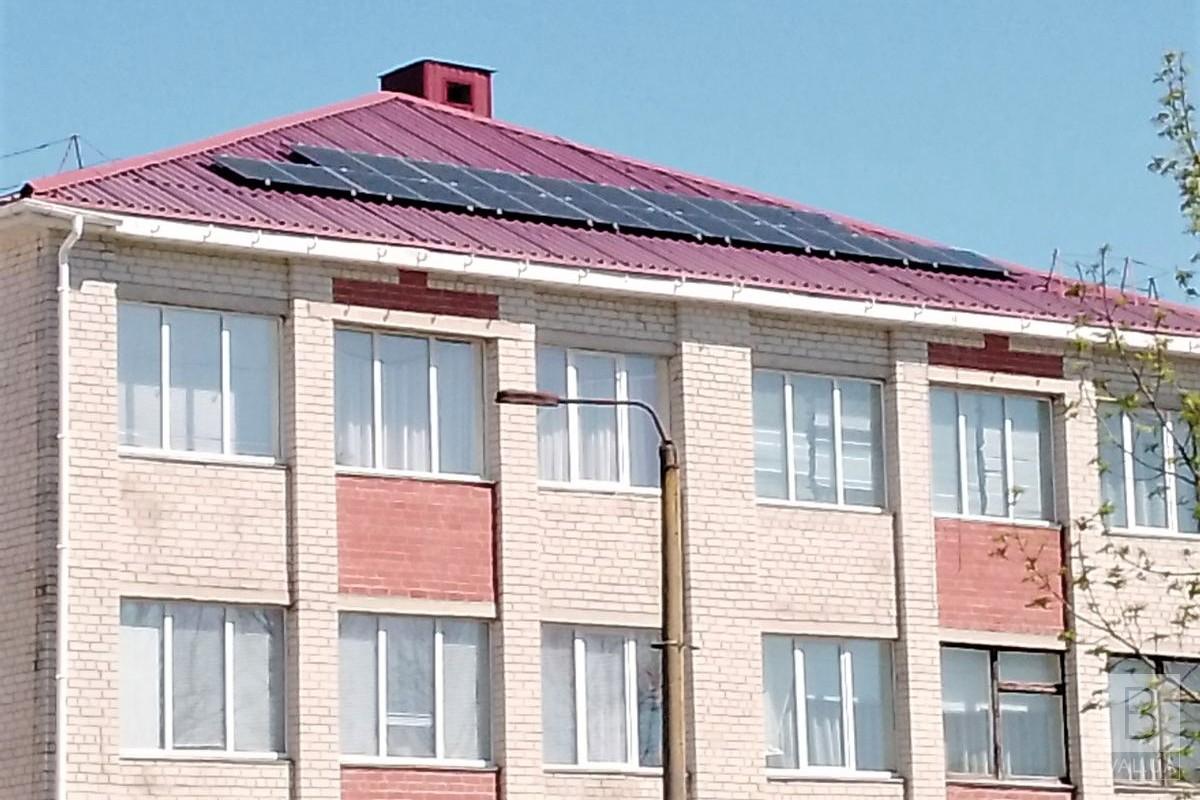 На Чернігівщині 11 шкіл з власними сонячними електростанціями