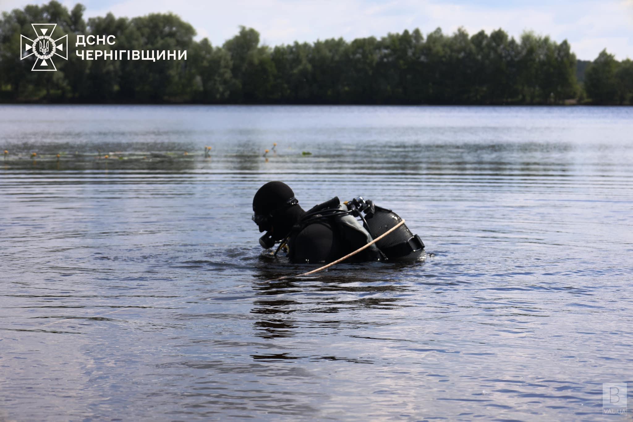 На Чернігівщині триває підводне розмінування. ФОТО