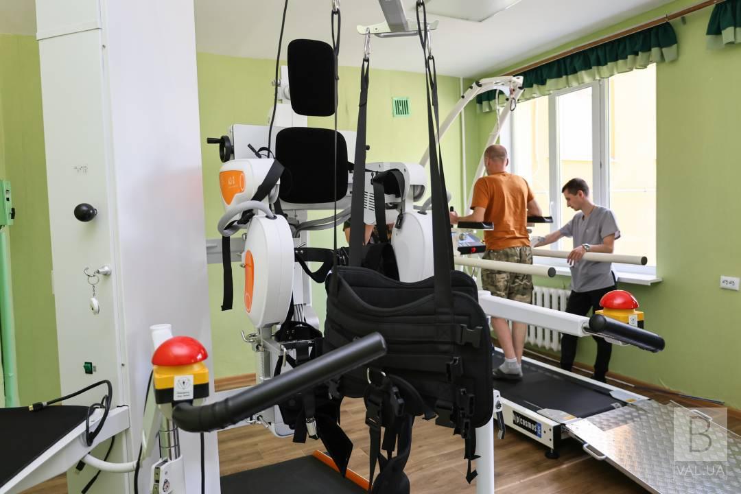 У реабілітаційному відділенні міської лікарні №2 нове обладнанням вартістю понад 70 мільйон гривень