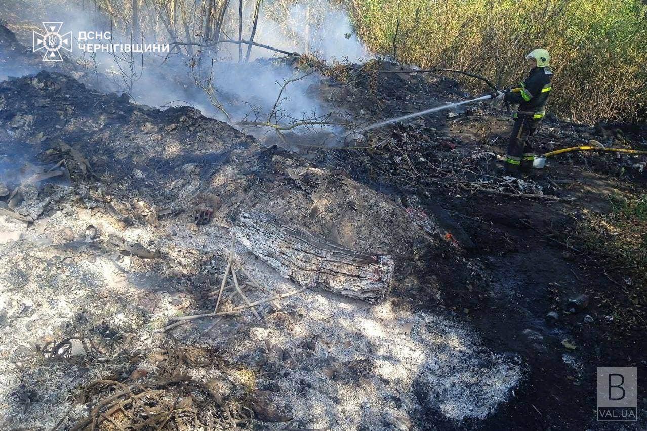 У пожежі на Чернігівщині загинули чоловік та жінка