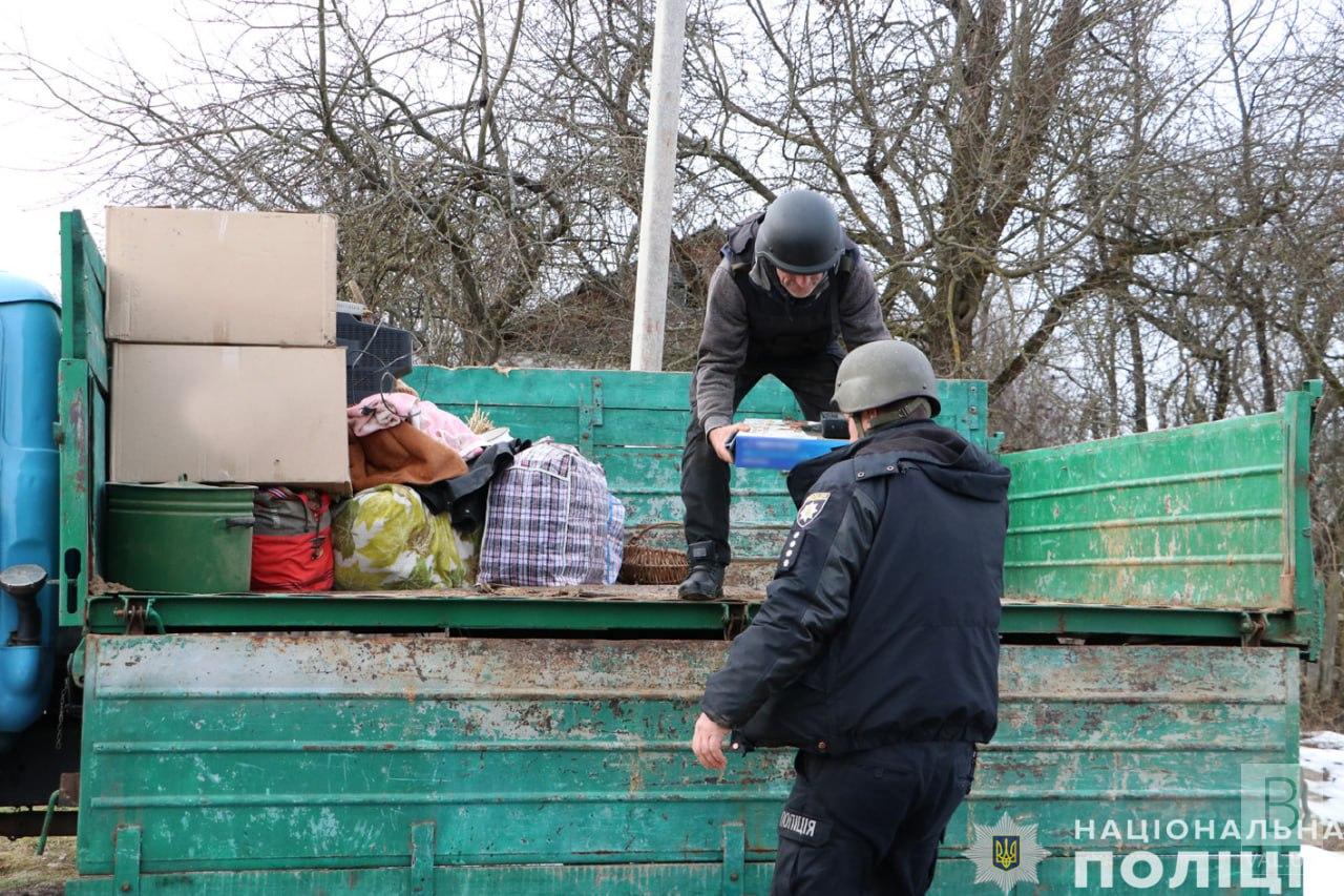 За минулий тиждень з прикордоння Чернігівщини евакуювали 63 людини