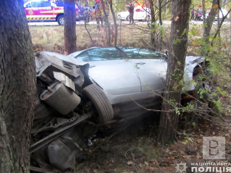 Поблизу Ніжина автівка злетіла в кювет: загинув 55-річний водій