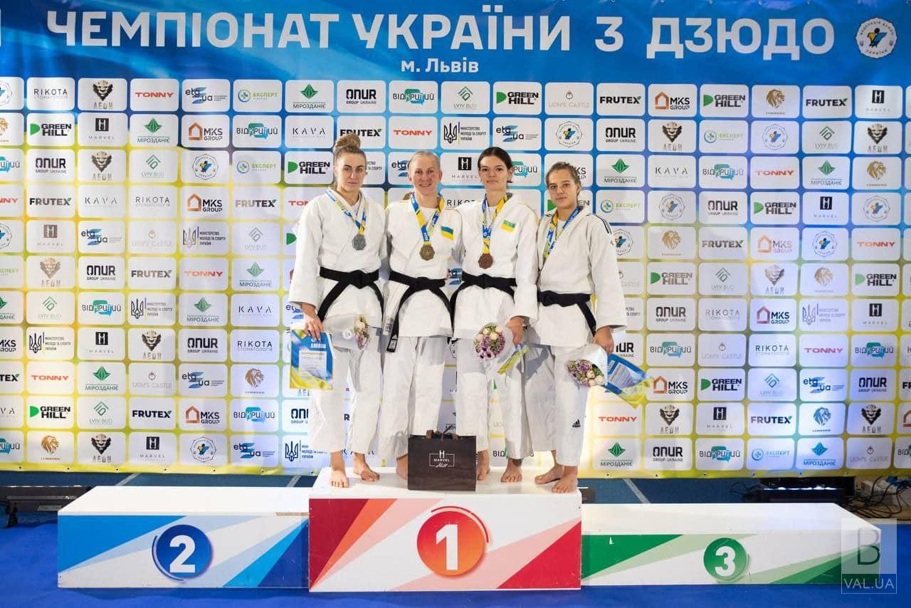  17-річна ніжинська дзюдоїстка виборола бронзу на Чемпіонаті України серед дорослих