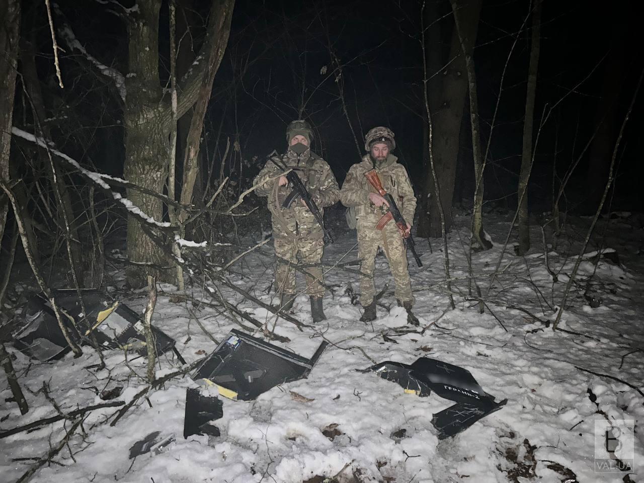 На Чернігівщині прикордонники знищили ще один дрон-камікадзе «герань»