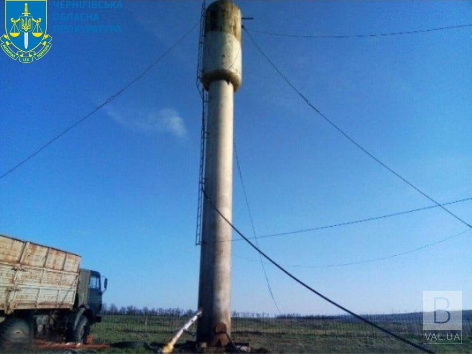  На Чернігівщині директора КП підозрюють у незаконному видобуванні питних підземних вод