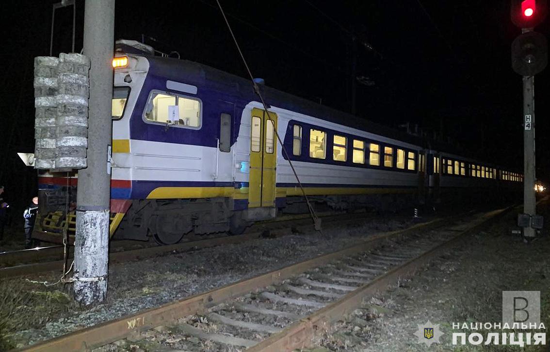 На Чернігівщині в перший день нового року чоловік потрапив під потяг