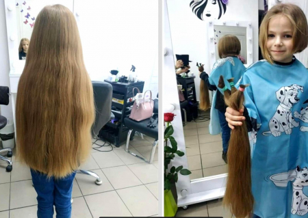 Дві сестри з Чернігівщини обрізали волосся, щоб допомогти ЗСУ