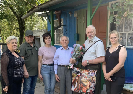 Житель Чернігівщини відзначив 100-річчя